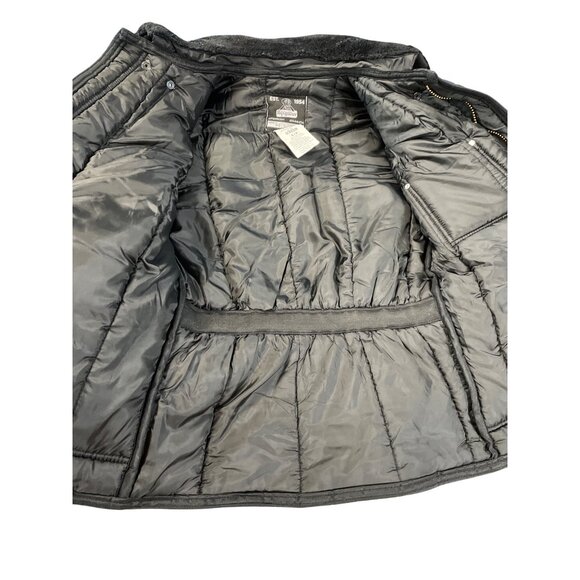 RefrigiWear Mens S/P Insulated Jacket Black Quilted Nylon SKU 9308 - Picture 12 of 14